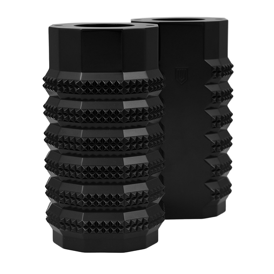 Fork Slider Cover | BLACK ANODIZED | 1984~2013 Touring. | BAA02C