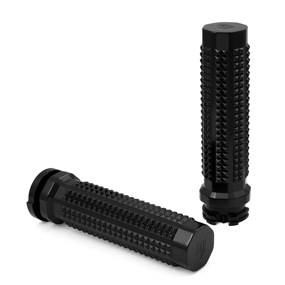 Hand grip | BLACK ANODIZED | 1984~Cable Throttle | CBA02C